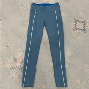 Athleta Girl Blue High-Rise Leggings